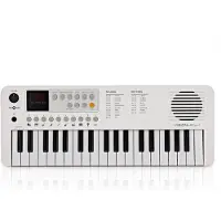 Gear4Music VISIONKEY-1 Tragbares Mini-Keyboard mit 37 Tasten Weiß