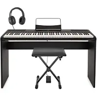 Gear4Music SDP-2 Stagepiano von + Komplettpaket