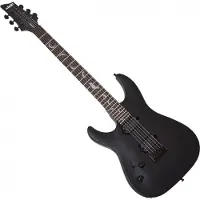 Schecter Damien-6 Linkshänder Satin Black