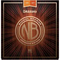 D'addario And Co NB1047 Nickel Bronze Akustikgitarren Saiten 10-47