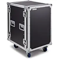 Trojan Pro 16U Heavy-Duty Rack Flight Case mit Rädern