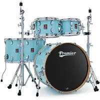 Premier Elite 22" 5-teiliger Kesselsatz Baby Blue