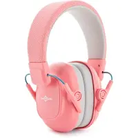 Gear4Music Farbige Ohrschützer für Kinder von Rosa