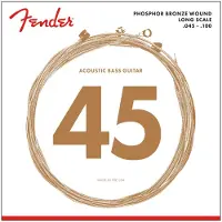 Fender AuriSonic 8060R Acoustic Bass Saiten Phosphorbronze lange Mensur Stärken .45-.100 (4)