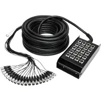 AH CABLES Multicore mit Stagebox 16/4 30 m