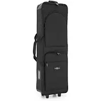 Gear4Music Tasche für Keyboards mit 88 Tasten mit Rollen von
