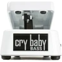 Dunlop CryBaby Bass Wah Weiß