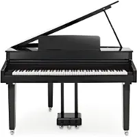 G4M Sonori Digitalpiano Flügel-Design Ebenholz poliert