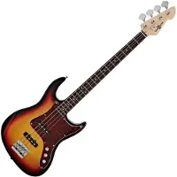 Gear4Music LA II-Bassgitarre von Sunburst