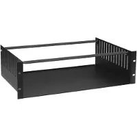 Adam hall 19-Rackwanne mit Klemmleisten 4 HE