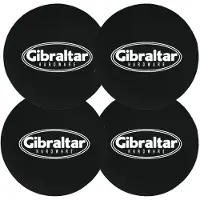Gibraltar hardware Gibraltar Vinyl Einpedalklopfer Pad 4 Stück