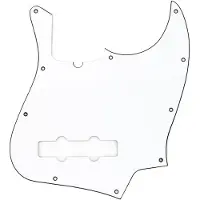 Fender Schlagbrett für Jazz Bass 10 Schraublöcher mit Aussparung für Spannstab W/S/W
