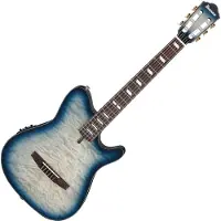 Ibanez FRH20QMN Cosmic Blue Starburst Low Gloss