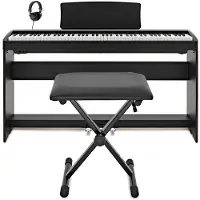 Kawai ES120 Digital Stage Piano X-Rahmen-Paket Schwarz