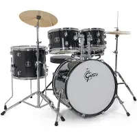 Gretsch drums Gretsch Renegade 20" Drum Kit mit Hardware und Becken Black Mist