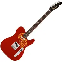 Fender Limited Edition Raphael Saadiq Telecaster Palisandergriffbrett Dunkelmetallic Rot