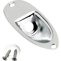 Fender Buchsenabdeckung für Stratocaster Chrom