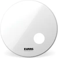 Evans EQ3 Resonant Smooth White Bass Drumfell 18"