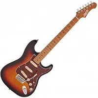 JET Guitars JS-300 Ahorn geröstet Sunburst