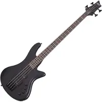 Schecter Stiletto Stealth-4 Bassgitarre Satin Black