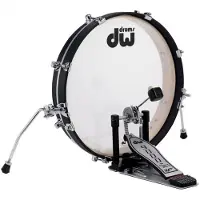 DW Drums DW 20 Pancake Design Bass Drum mit Sporen