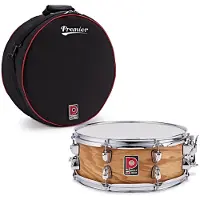 Premier Artist 14" x 5.5" Birke Snare Drum & Soft Case Esche antik