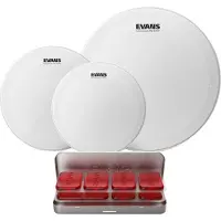 Evans HD Dry Standard Tomtom Pack 12" 13" 16" Heads & Equalizer PODS