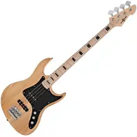 Gear4Music LA II Bassgitarre von Natural