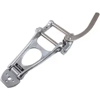 Bigsby B12 Saitenhalter mit Zugstange Aluminium poliert
