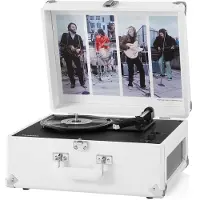 Crosley Anthology Turntable - Beatles - Let It Be PVC Weiß