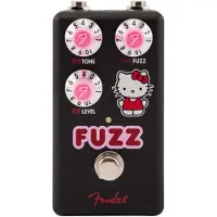 Fender x Hello Kitty schwarzes Fuzz-Pedal