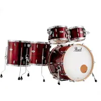 Pearl Professional Series 22 5pc Kesselsatz Samt Crimson