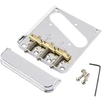 Fender 3-Saitensattel American Pro Telecaster Steg-Baugruppe Chrom