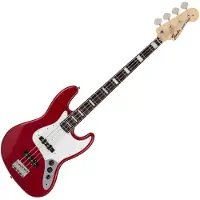 Fender Hergestellt in Japan Traditionelle 70er Jahre Jazz Bass RW Candy Apple Red