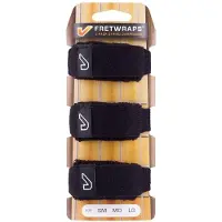 Gruv Gear schwarz FretWraps 3er-Pack klein