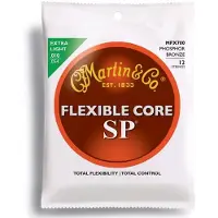 Martin MFX700 SP Flexibler Kern 92/8 Phosphor Bronze Akustik 12-saitig extra leicht