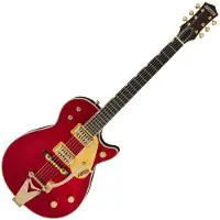 Gretsch G6129TG-59VS Limited Edition Sparkle Jet Ebony Griffbrett Red Sparkle