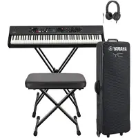 Yamaha Digitales Bühnen-Keyboard YC88 mit Deichseln Paket