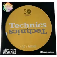 Dr. Suzuki Begegnungen Technics Mix Edition Slipmats - 50th Anniversary Gelb
