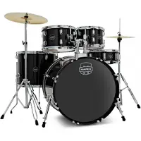 Mapex Comet Series Compact 20 Fusion Schlagzeug Dunkelschwarz