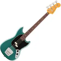 Fender American Professional Classic Mustang Bass RW verblasstes Sherwood Green Metallic
