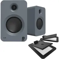 Kanto Audio Kanto REN Aktivlautsprecher mit S6 Neigungswinkeln Ständer Mattgrau