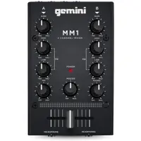 Gemini MM1 Zweikanaliger Kompaktmixer