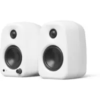 Kanto Audio Kanto UKI 100W Desktop-Lautsprecher mit Bluetooth USB-C und und Kopfhörerausgang Kreide (Paar)