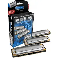 Hohner Big River Harp Mundharmonika Pro Pack
