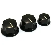 AllParts Knopfset für Jazz Bass schwarz