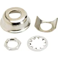 Fender Buchsenabdeckung für Telecaster Nickel