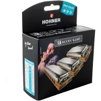Hohner Blues Harp Mundharmonika Pro Pack