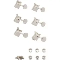 Fender Vintage-Stil Strat/Tele Tuner Nickel (6)