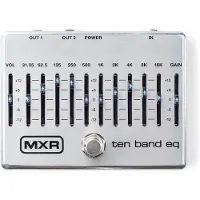 Mxr M108S 10 Band EQ für 10 Bänder Silver